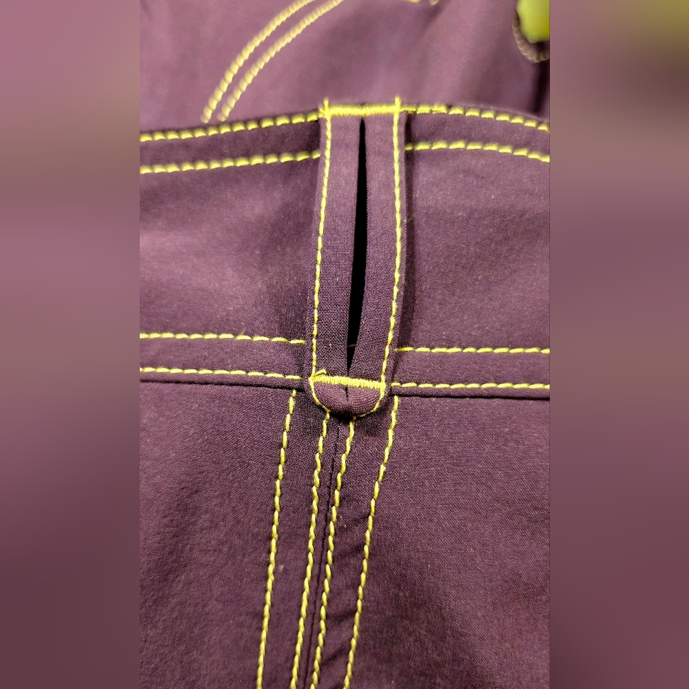COPY - EUC Athleta A-Line Flared Whatever Skort Skirt in Dark Purple Size 12 - Picture 13 of 16